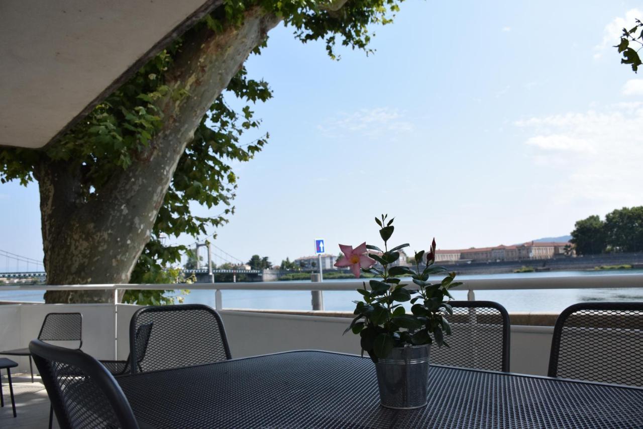 La Batie - Terrasse Avec Vue Imprenable Sur Le Rhone, 3 Chambres, 3 Salles De Bain Tain-lʼHermitage Esterno foto